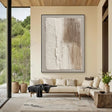 Minimalist Tactile Surface | Neutral Art