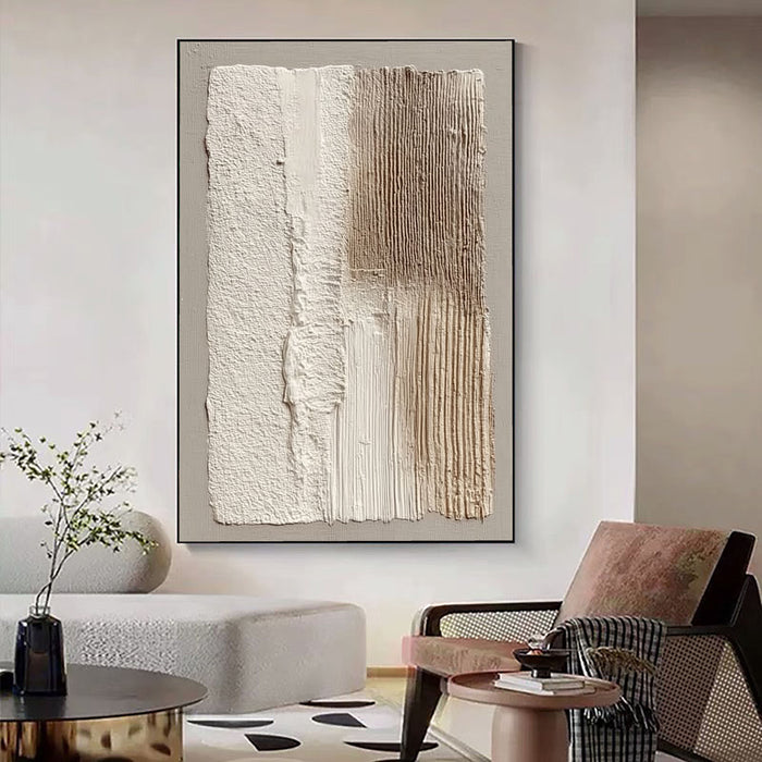 Minimalist Tactile Surface | Neutral Art