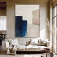 Serene Geometric Forms | Deep Blue