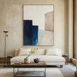 Serene Geometric Forms | Deep Blue