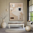 Abstract Geometric Balance | Soft Tones