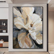 Textured Floral Luxury | Gold Accent