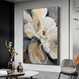 Textured Floral Luxury | Gold Accent
