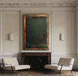 Rustic Framed Patina | Deep Green