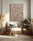Textured Dot Opulence | Beige Spots