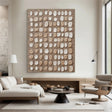 Textured Dot Opulence | Beige Spots