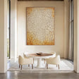 Textured Crackle Opulence | Earth Tone