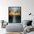 Textured Urban Opulence | Gilded Skyline