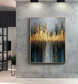 Textured Urban Opulence | Gilded Skyline