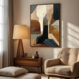 Earthy Tones Abstract | Geometric Forms