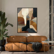 Earthy Tones Abstract | Geometric Forms
