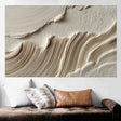 Sculptural Layered Texture | Neutral Beige