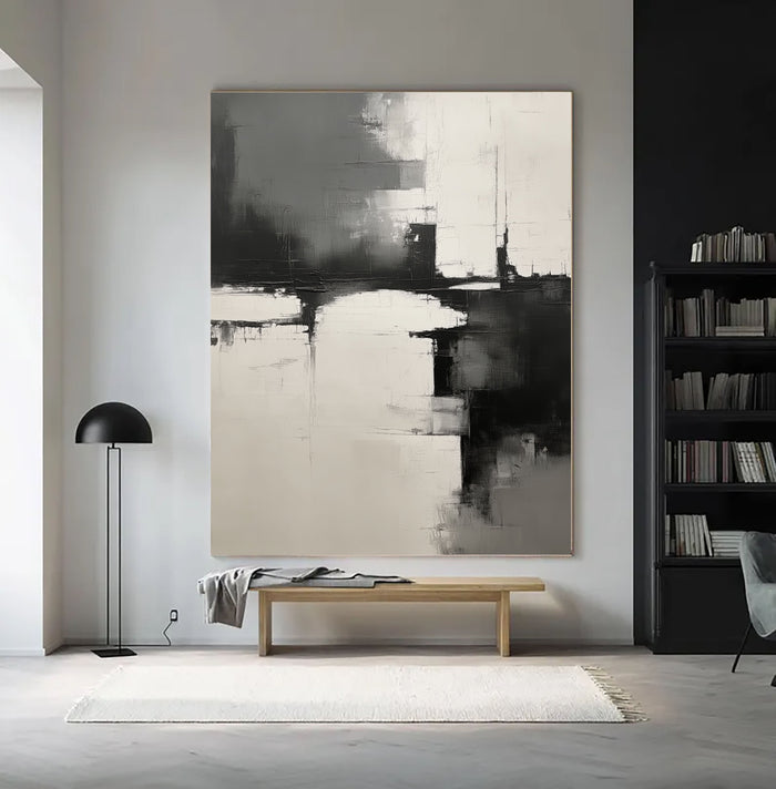 Bold Monochrome Contrast | Urban Grey