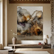 Textured Inkwash Grandeur | Gilded Citadel