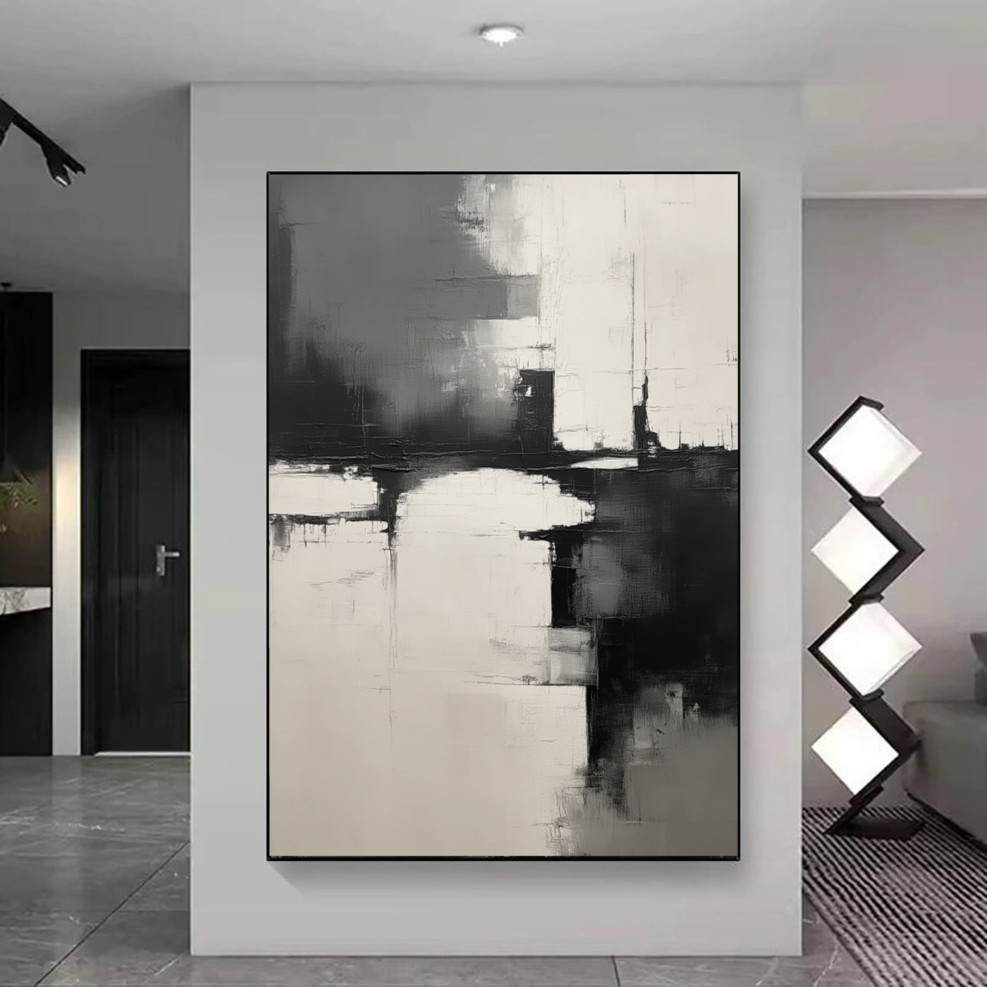Bold Monochrome Contrast | Urban Grey