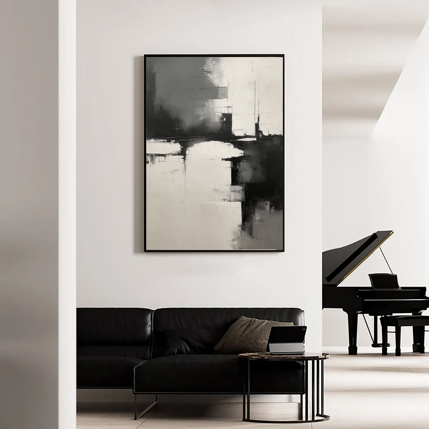 Bold Monochrome Contrast | Urban Grey