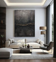 Textured Luxe Opulence | Black Gold