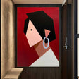 Abstract Portrait Wall Art #PB009