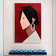 Abstract Portrait Wall Art #PB009