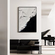 Textured Monochrome Contrast | White Black
