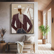 Textured Cowboy Grace | Swirl Scarf