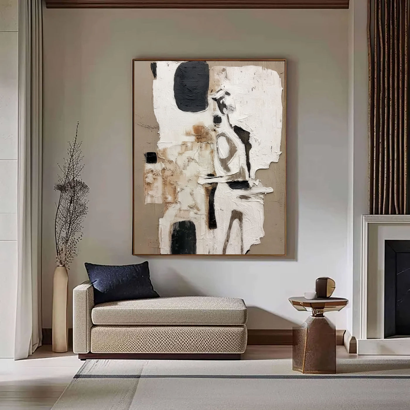 Bold Abstract Forms | Neutral Palette