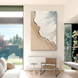 Textured Coastal Waves | Sand White