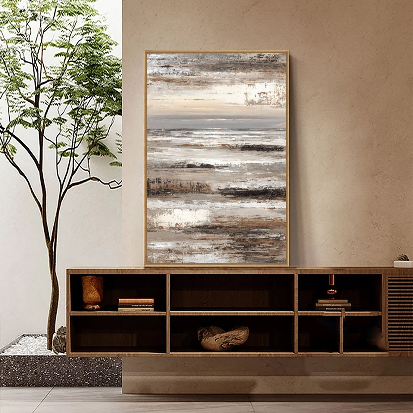 Textured Tidal Rhythms | Coastal Mist
