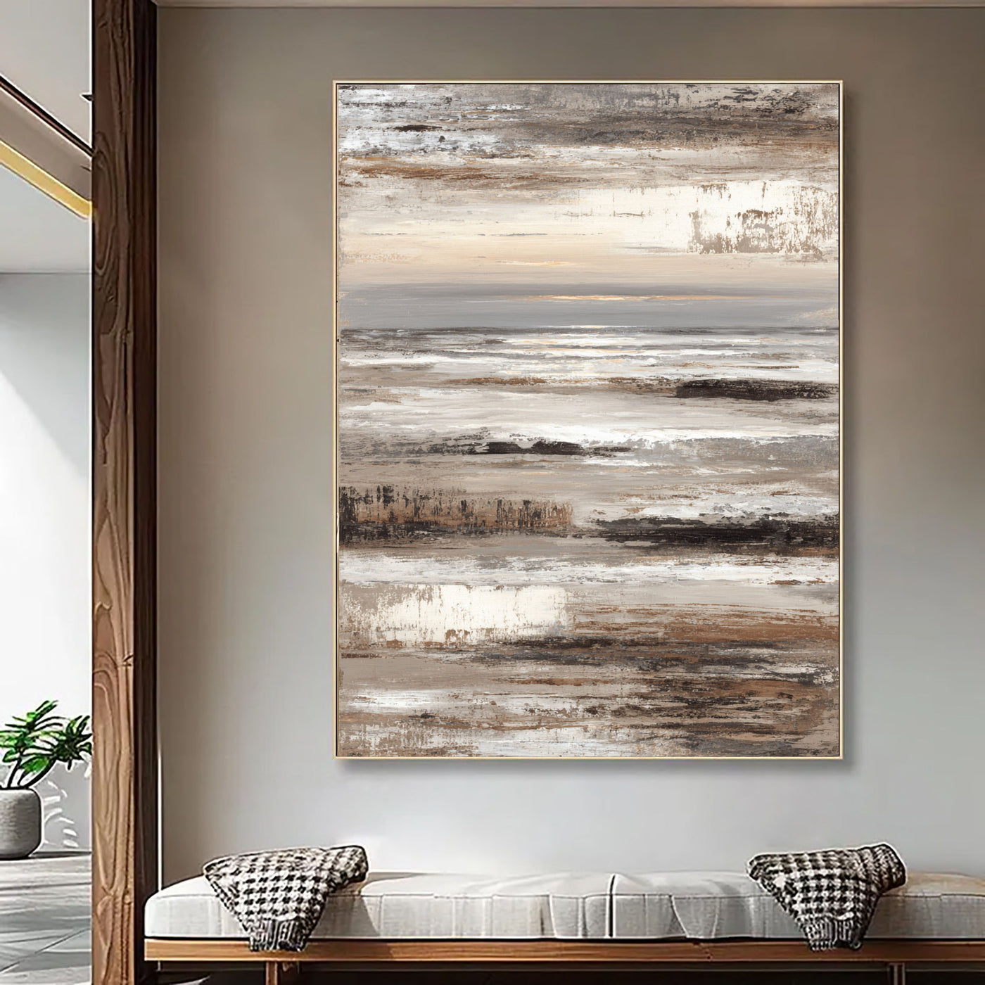 Textured Tidal Rhythms | Coastal Mist