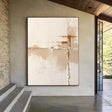 Textured Minimalist Blocks | Beige White