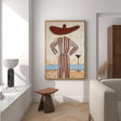 Whimsical Striped Silhouette | Leisure Lounge