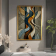 Textured Rhythmic Curves | Warm Tones