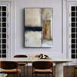 Textured Minimalist Grid | Ochre Panel