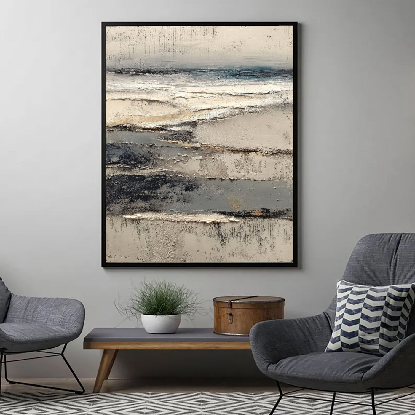 Textured Tidal Layers | Coastal Drift