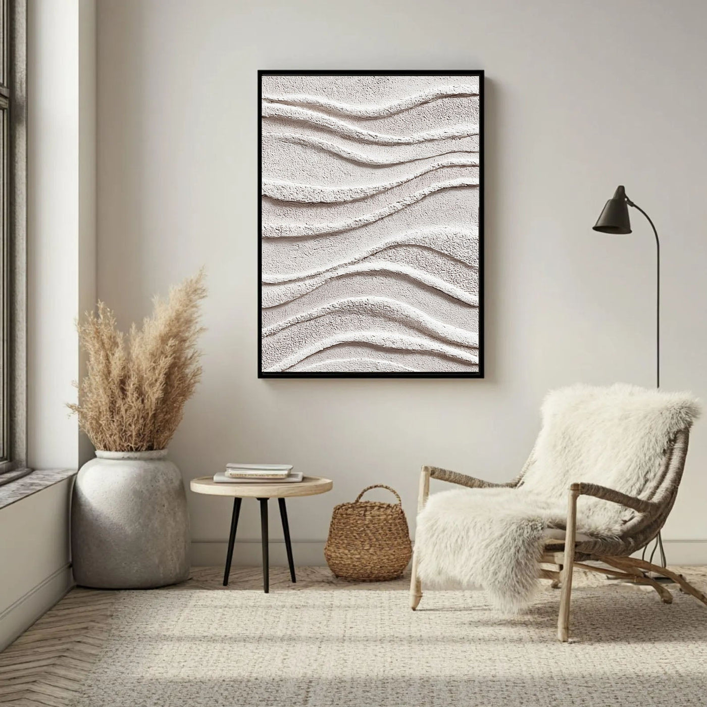 Textured Granular Opulence | Alabaster Swells