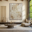 Textured Gilded Whisper | Neutral Gold