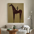 Textured Equine Serenity | Ornate Steed