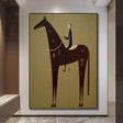 Textured Equine Serenity | Ornate Steed