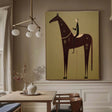 Textured Equine Serenity | Ornate Steed