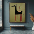 Textured Fantastical Equine | Skeletal Rider