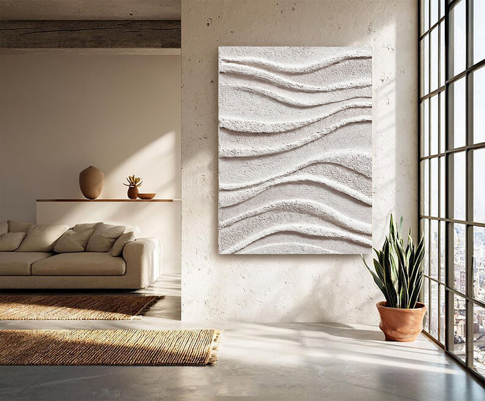 Textured Granular Opulence | Alabaster Swells
