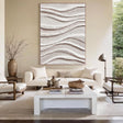 Textured Granular Opulence | Alabaster Swells
