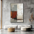 Textured Geometric Warmth | Rustic Blocks