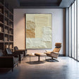 Textured Creamy Warmth | Beige Ivory