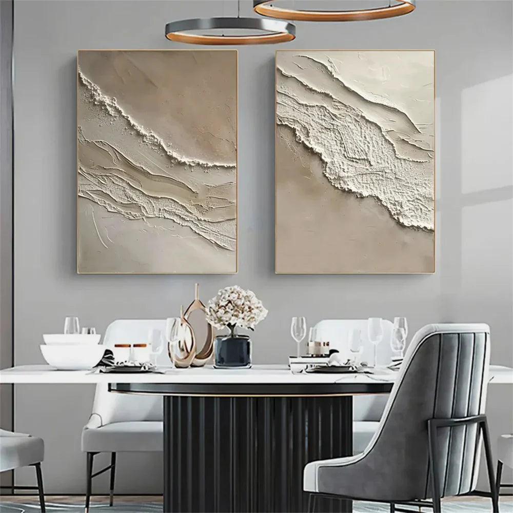 Ocean & Sky Textured Wall Art Set of 2 #MO040