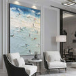Surfing Sport Art Textured Canvas #PT030