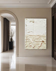 Textured Cream Layers | Ivory Hues