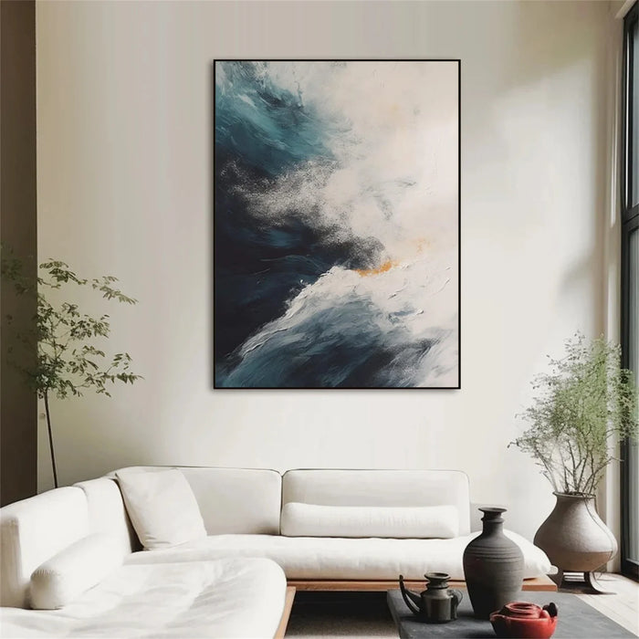 Ocean & Sky Abstract Wall Art #MO105