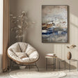 Craquelure Beige Horizons | Indigo Strata