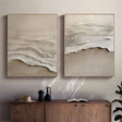 Ocean & Sky Textured Wall Art Set of 2 #MO015